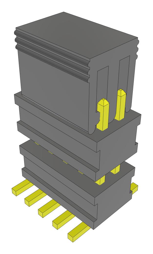 Samtec Fw-05-03-G-D-258-065-A-P-Fr Stacking Connector, Hdr, 10Pos, 2Row, 1.27mm