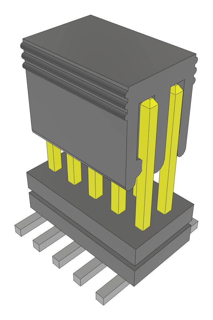 Samtec Fw-05-03-L-D-095-216-P-Fr Stacking Connector, Hdr, 10Pos, 2Row, 1.27mm