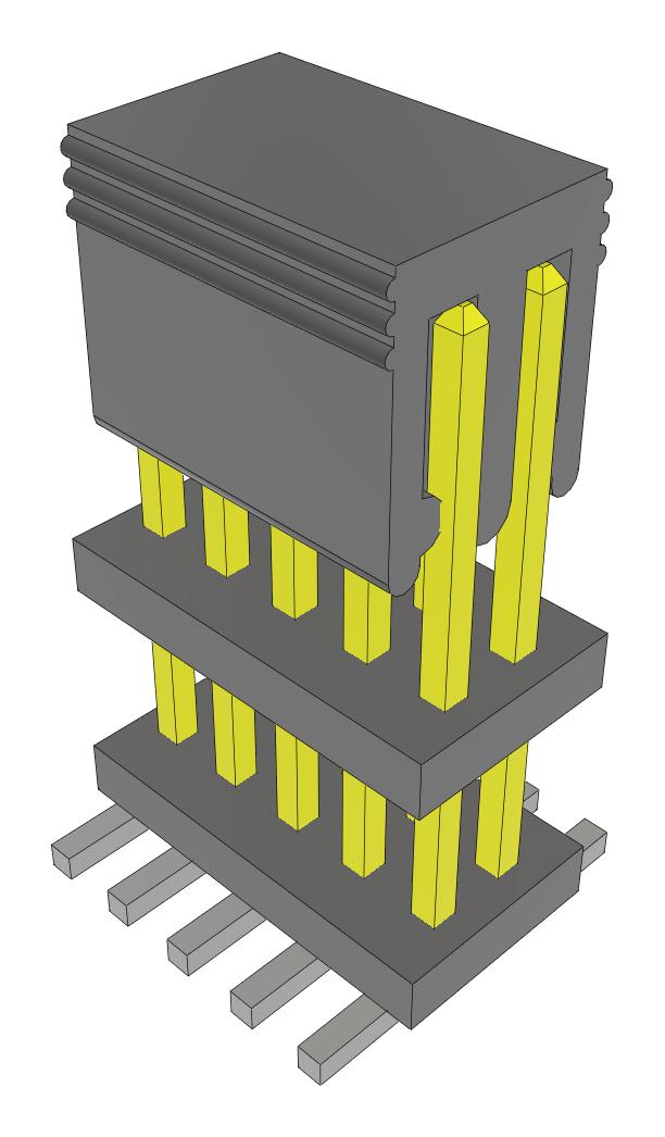 Samtec Fw-05-03-L-D-195-205-P-Fr Stacking Connector, Hdr, 10Pos, 2Row, 1.27mm