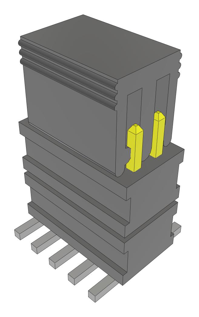 Samtec Fw-05-03-L-D-225-075-P-Fr Stacking Connector, Hdr, 10Pos, 2Row, 1.27mm