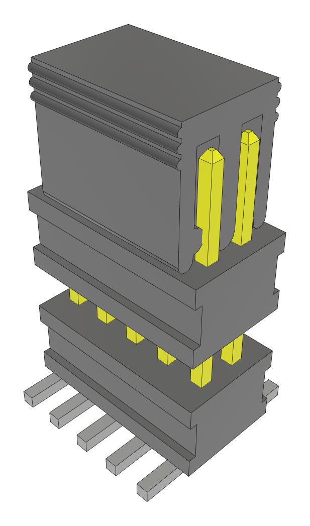 Samtec Fw-05-03-L-D-275-120-P-Fr Stacking Connector, Hdr, 10Pos, 2Row, 1.27mm