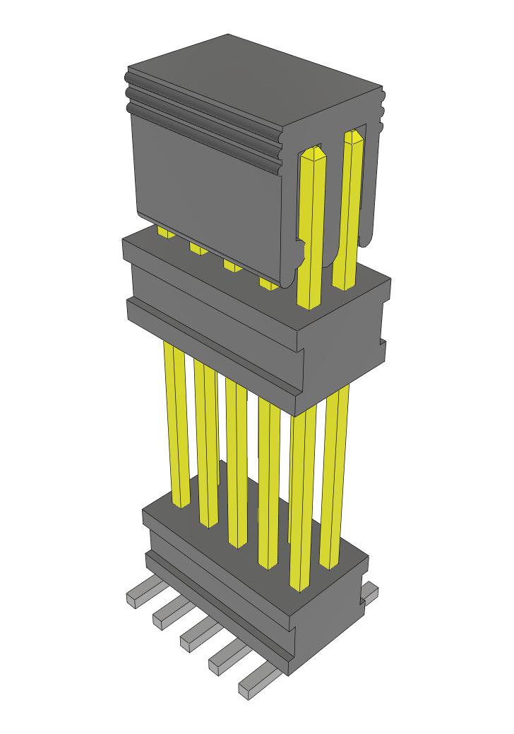 Samtec Fw-05-05-F-D-490-160-P-Fr Stacking Connector, Hdr, 10Pos, 2Row, 1.27mm