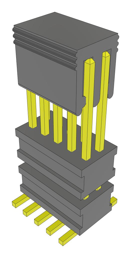 Samtec Fw-05-05-G-D-248-268-A-P-Fr Stacking Connector, Hdr, 10Pos, 2Row, 1.27mm