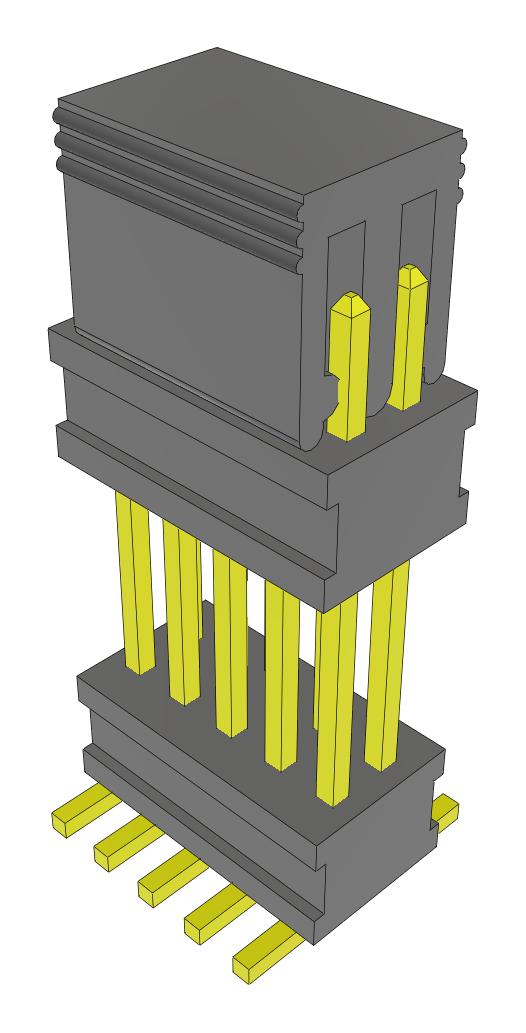 Samtec Fw-05-05-G-D-411-089-A-P-Fr Stacking Connector, Hdr, 10Pos, 2Row, 1.27mm