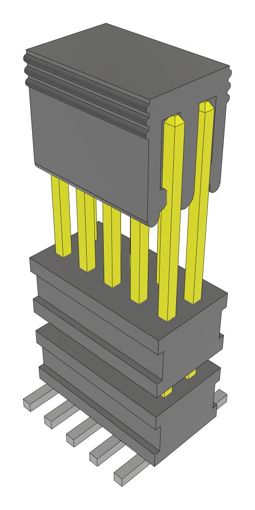 Samtec Fw-05-05-L-D-250-280-P-Fr Stacking Connector, Hdr, 10Pos, 2Row, 1.27mm