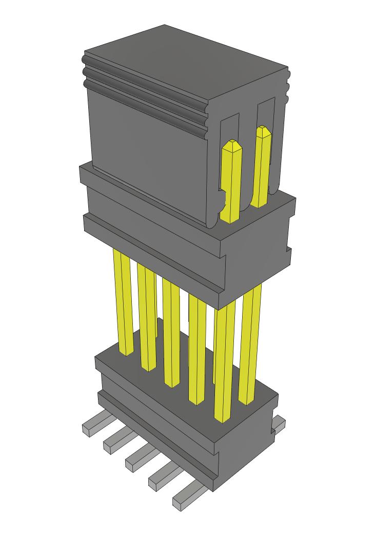 Samtec Fw-05-05-L-D-440-100-P-Fr Stacking Connector, Hdr, 10Pos, 2Row, 1.27mm