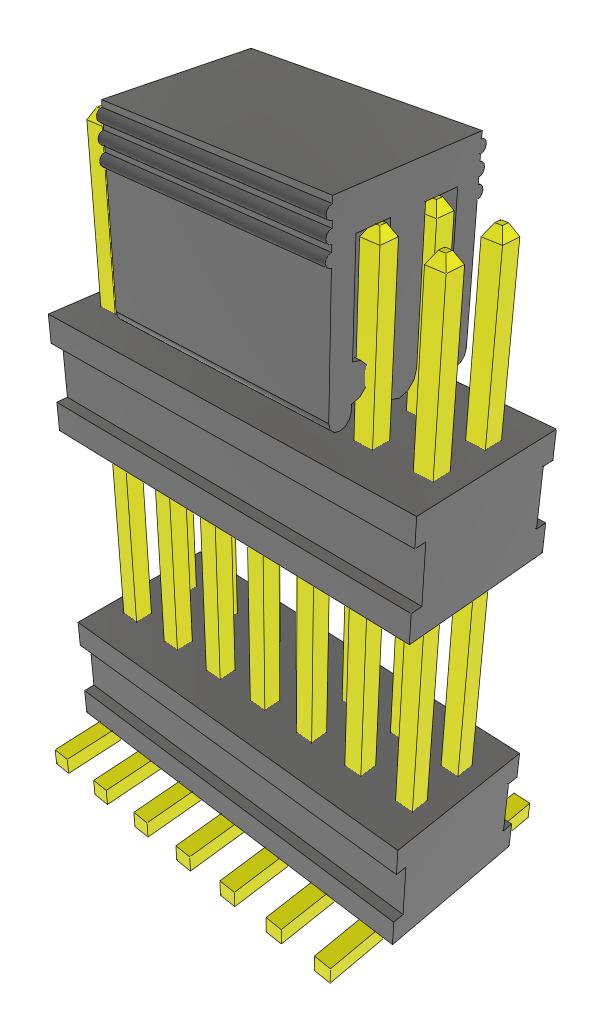 Samtec Fw-07-05-G-D-400-150-P-Fr Stacking Connector, Hdr, 14Pos, 2Row, 1.27mm