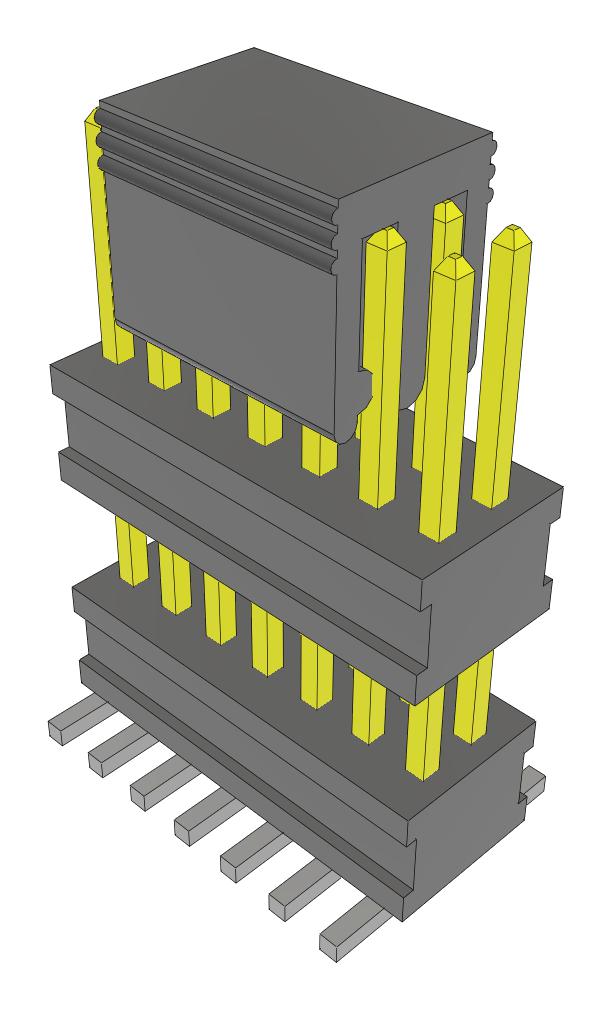 Samtec Fw-07-05-L-D-315-185-A-P-Fr Stacking Connector, Hdr, 14Pos, 2Row, 1.27mm