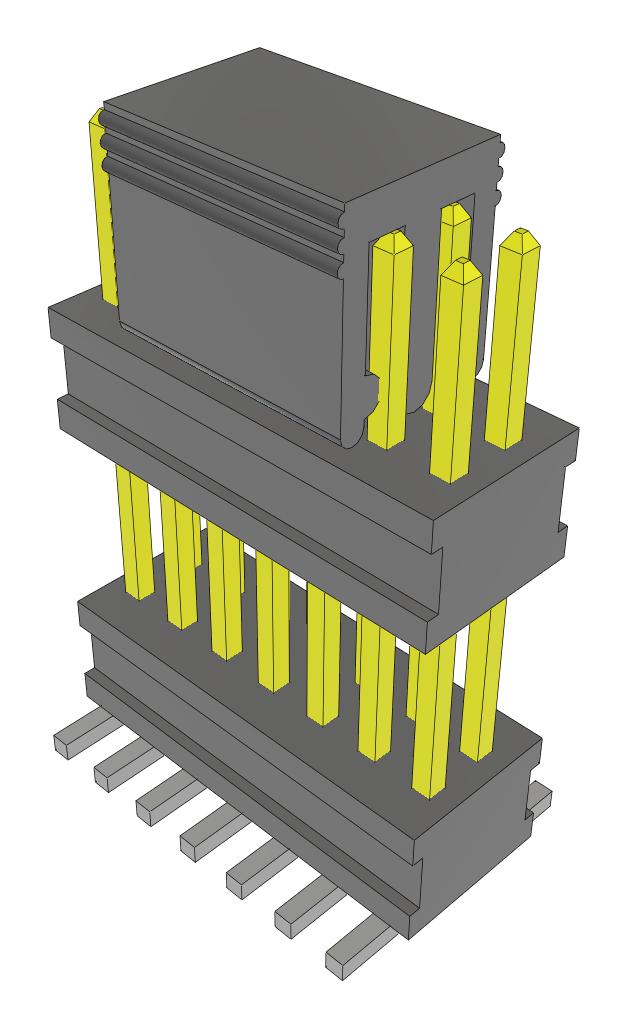 Samtec Fw-07-05-L-D-374-138-P-Fr Stacking Connector, Hdr, 14Pos, 2Row, 1.27mm