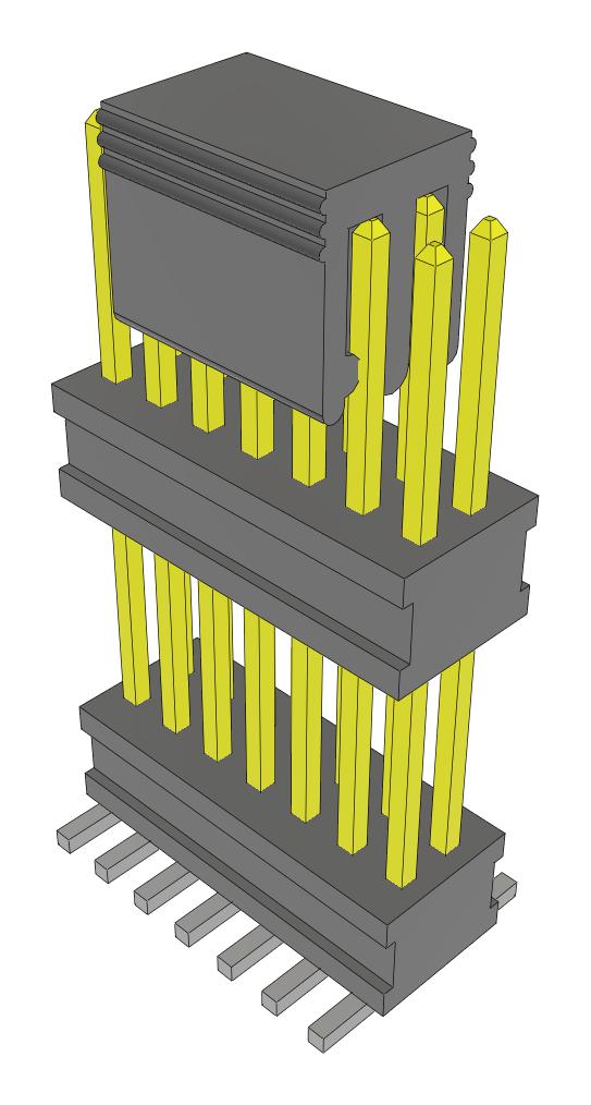 Samtec Fw-07-05-L-D-425-205-A-P-Fr Stacking Connector, Hdr, 14Pos, 2Row, 1.27mm