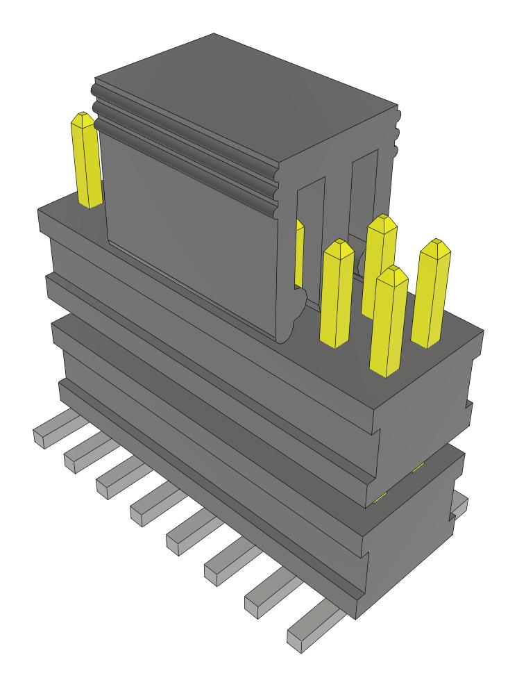 Samtec Fw-08-03-F-D-245-090-P-Fr Stacking Connector, Hdr, 16Pos, 2Row, 1.27mm