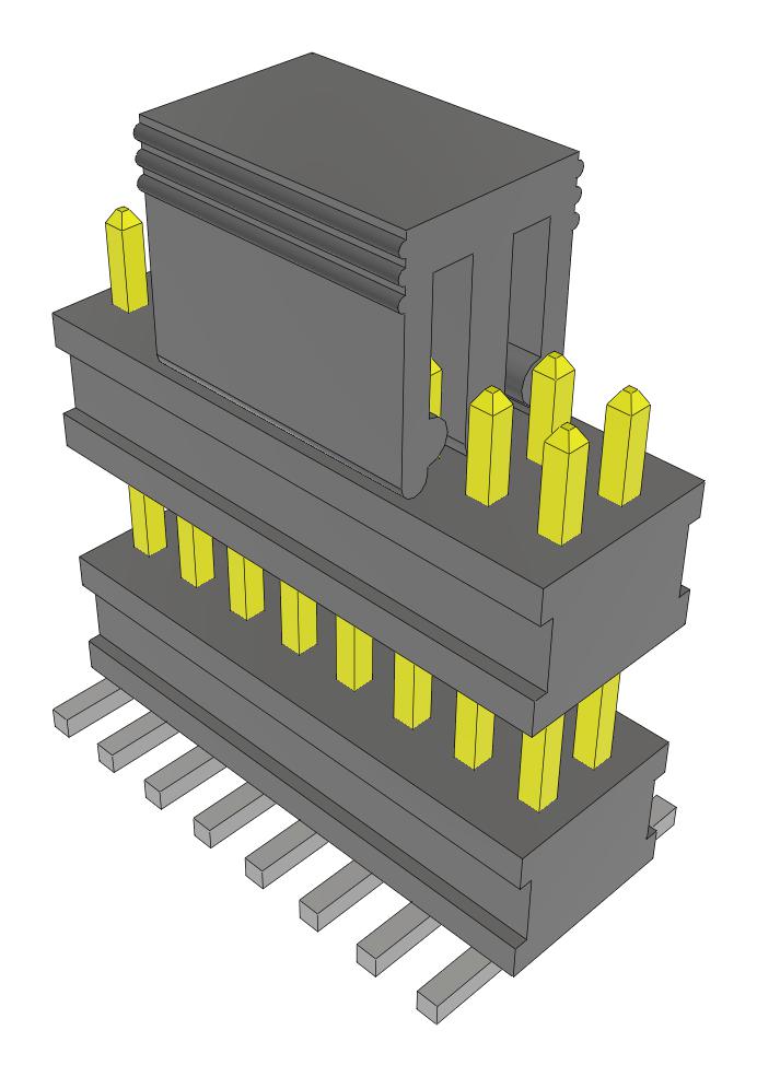 Samtec Fw-08-03-L-D-305-065-A-P-Fr Stacking Connector, Hdr, 16Pos, 2Row, 1.27mm