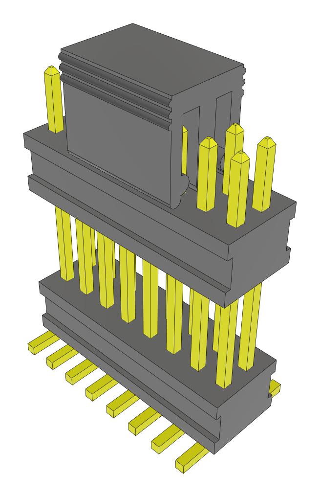 Samtec Fw-08-05-G-D-397-100-P-Fr Stacking Connector, Hdr, 16Pos, 2Row, 1.27mm