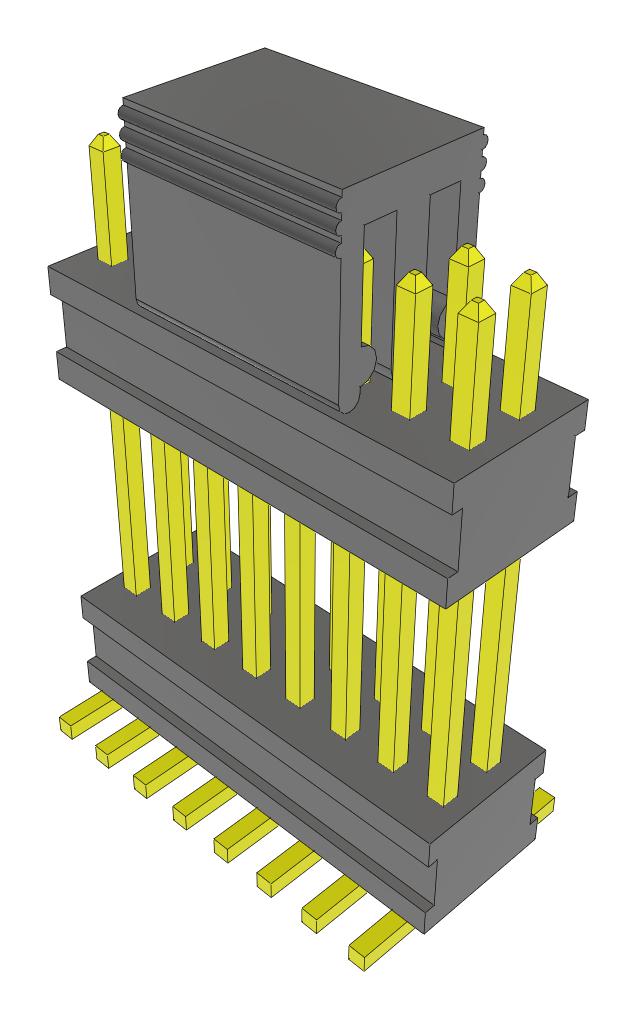 Samtec Fw-08-05-G-D-433-100-P-Fr Stacking Connector, Hdr, 16Pos, 2Row, 1.27mm