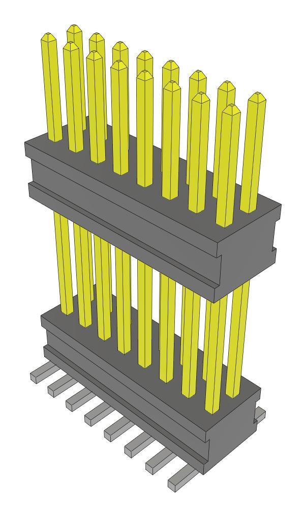 Samtec Fw-08-05-L-D-464-170-A-Fr Stacking Connector, Hdr, 16Pos, 2Row, 1.27mm