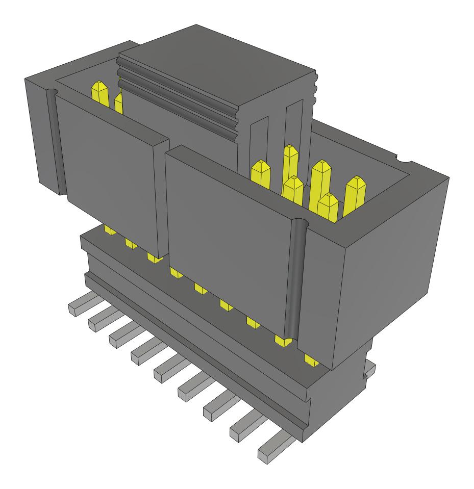 Samtec Fw-09-03-L-D-290-075-Es-A-P-Fr Stacking Connector, Hdr, 18Pos, 2Row, 1.27mm