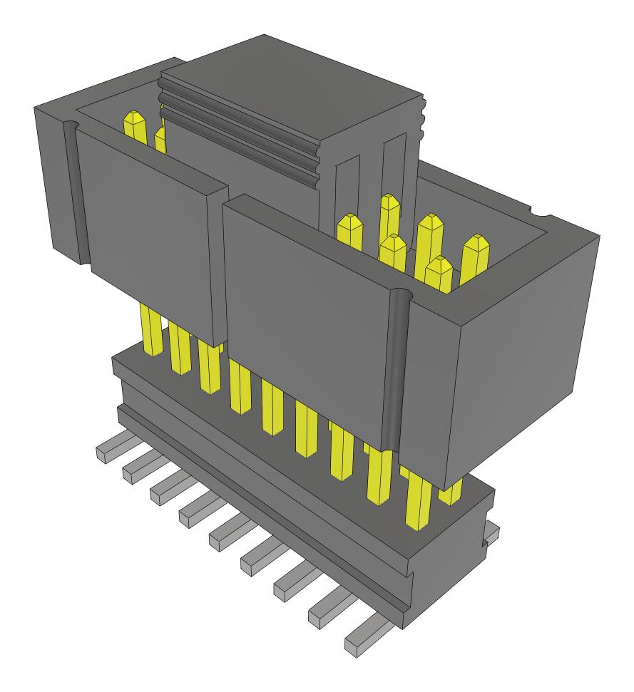 Samtec Fw-09-05-L-D-343-075-Es-A-P-Fr Stacking Connector, Hdr, 18Pos, 2Row, 1.27mm