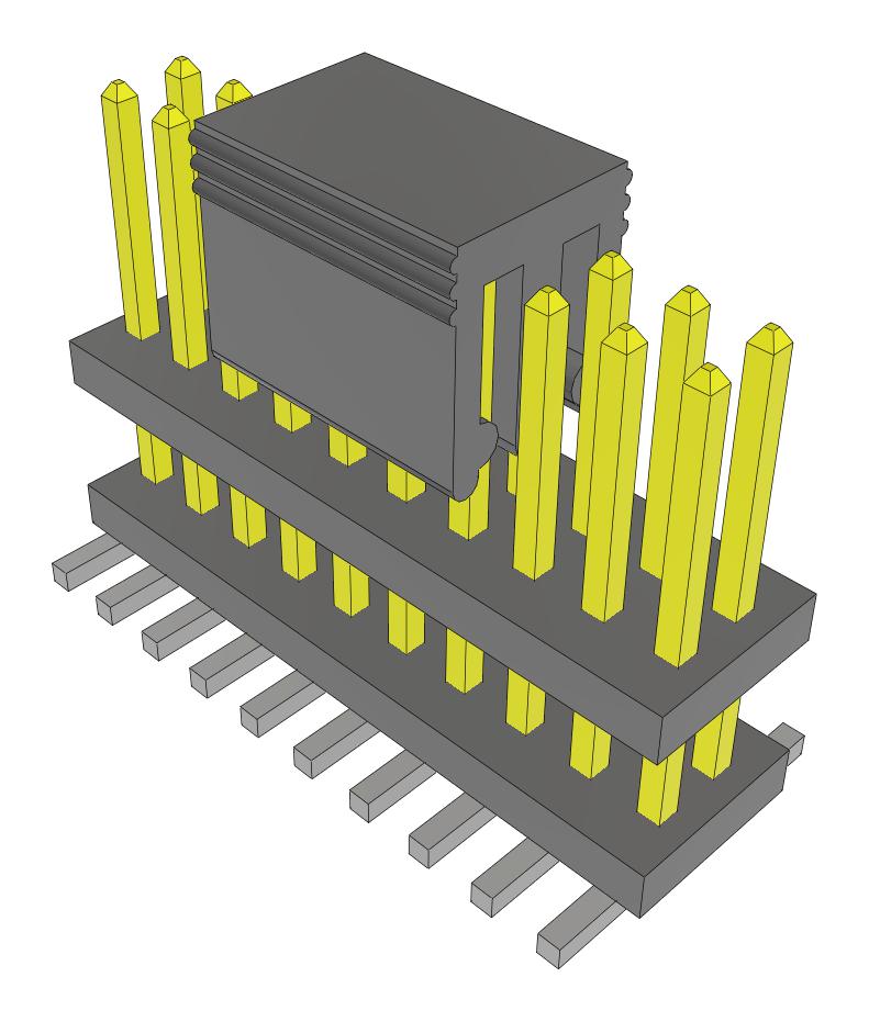 Samtec Fw-10-03-F-D-170-180-P-Fr Stacking Connector, Hdr, 20Pos, 2Row, 1.27mm