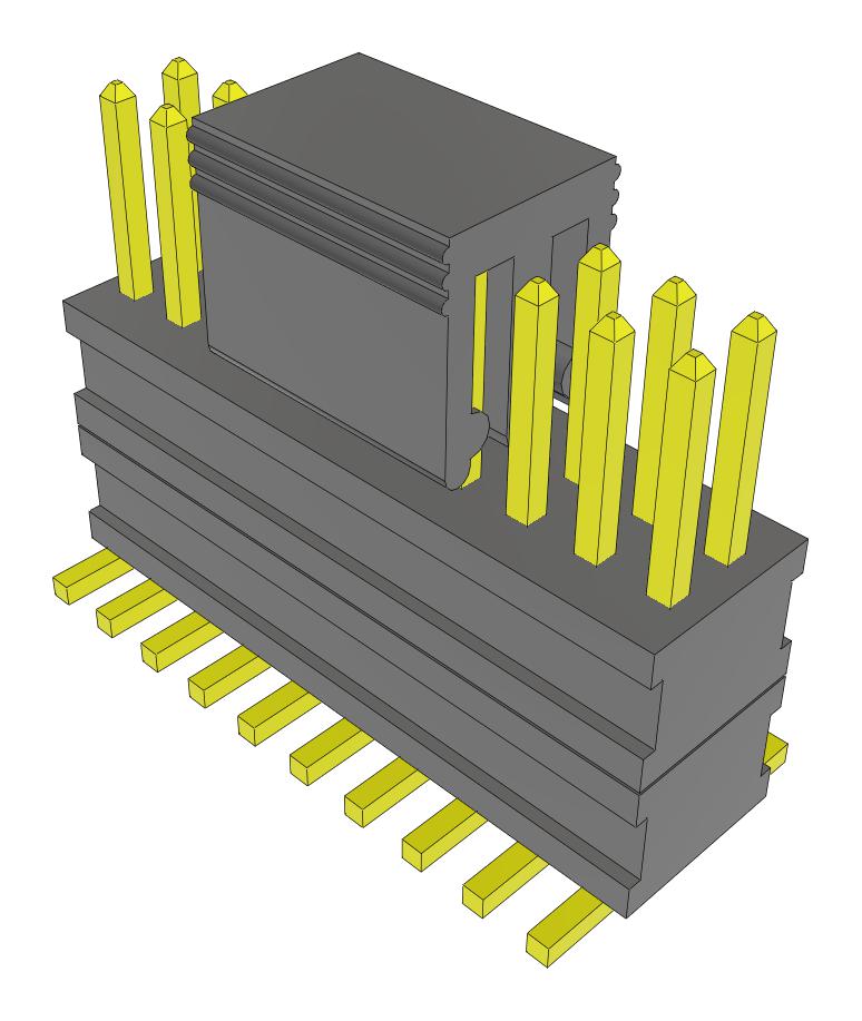 Samtec Fw-10-03-G-D-216-150-A-P-Fr Stacking Connector, Hdr, 20Pos, 2Row, 1.27mm