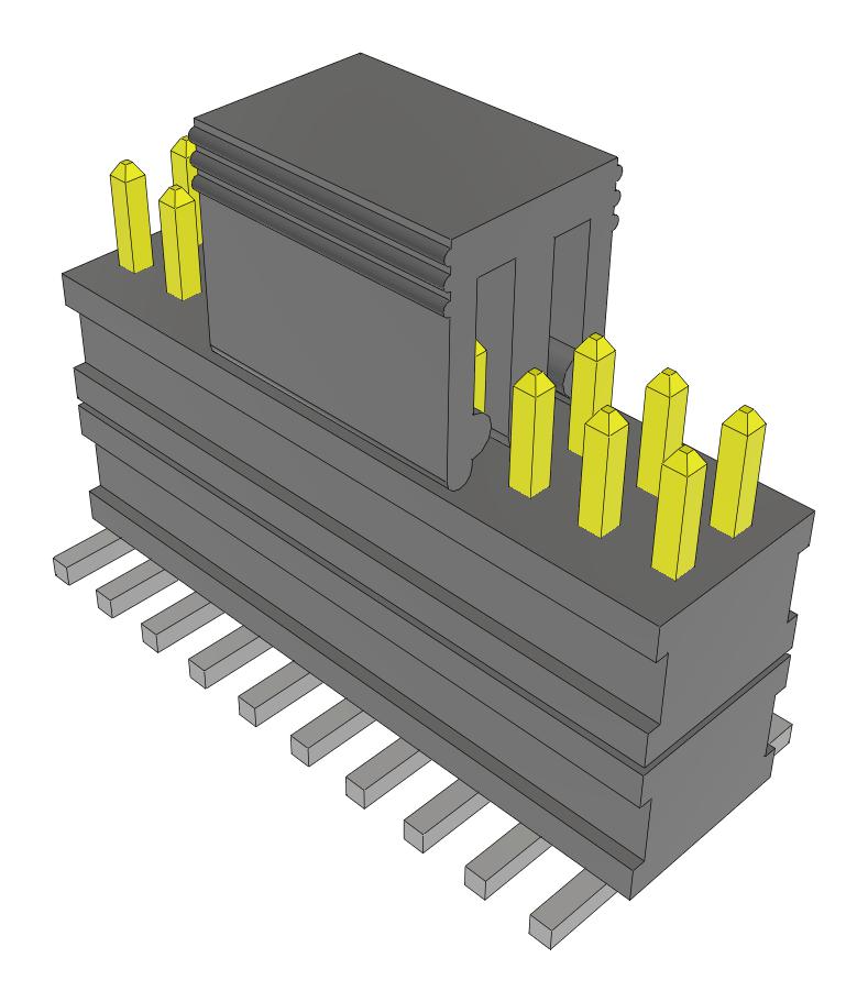 Samtec Fw-10-03-L-D-220-075-A-P-Fr Stacking Connector, Hdr, 20Pos, 2Row, 1.27mm