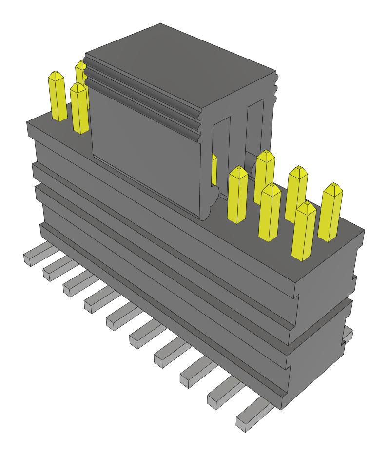 Samtec Fw-10-03-L-D-231-075-P-Fr Stacking Connector, Hdr, 20Pos, 2Row, 1.27mm