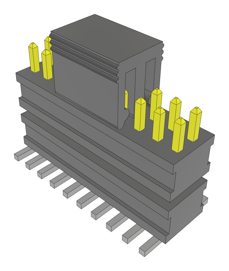 Samtec Fw-10-03-L-D-240-075-A-P-Fr Stacking Connector, Hdr, 20Pos, 2Row, 1.27mm