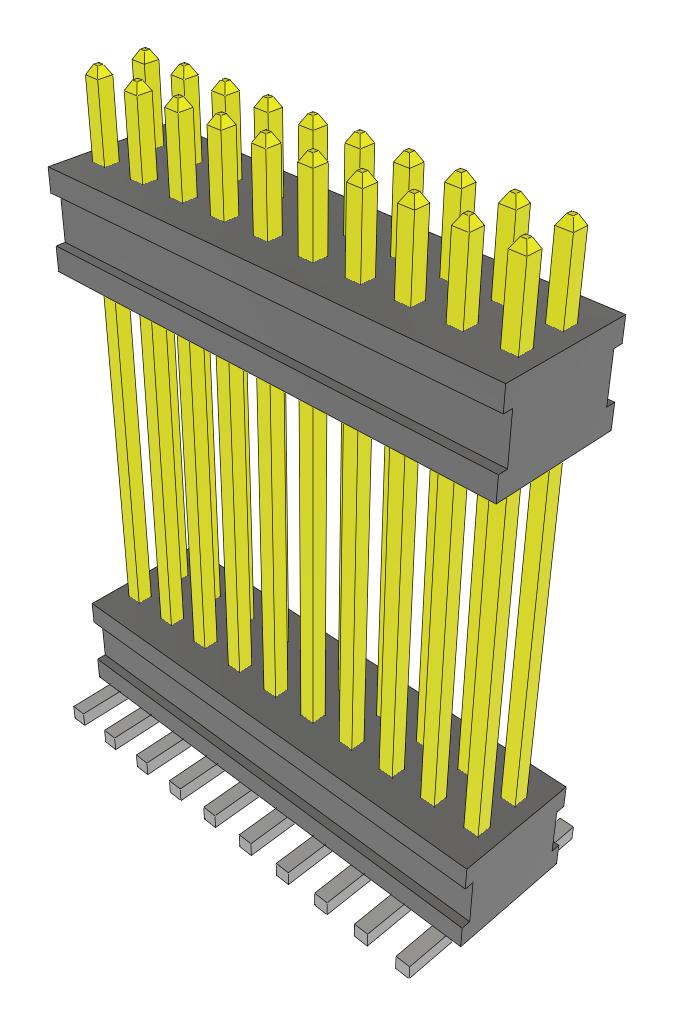 Samtec Fw-10-05-F-D-590-085-Fr Stacking Connector, Hdr, 20Pos, 2Row, 1.27mm