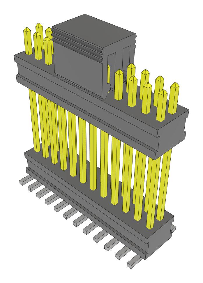 Samtec Fw-12-05-F-D-521-090-P-Fr Stacking Connector, Hdr, 24Pos, 2Row, 1.27mm