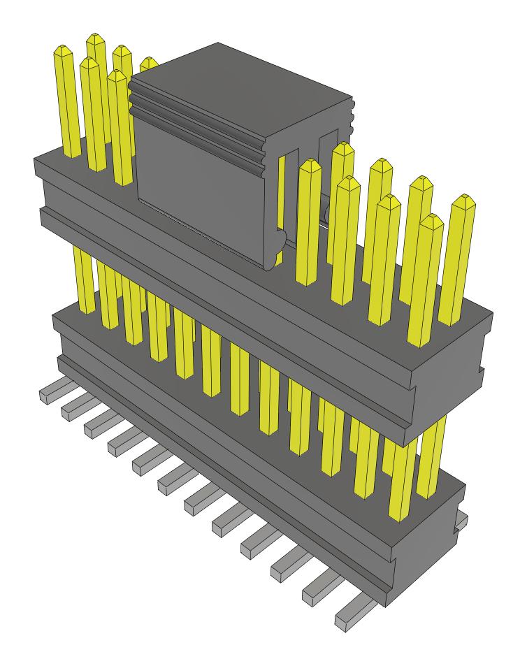 Samtec Fw-12-05-Lm-D-360-145-P-Fr Stacking Connector, Hdr, 24Pos, 2Row, 1.27mm