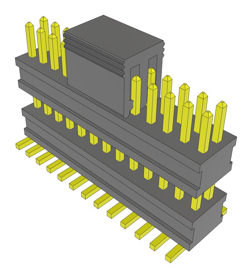 Samtec Fw-13-03-G-D-290-103-P-Fr Stacking Connector, Hdr, 26Pos, 2Row, 1.27mm