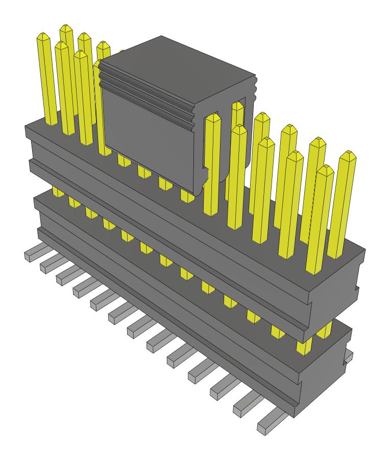 Samtec Fw-13-05-L-D-275-175-A-P-Fr Stacking Connector, Hdr, 26Pos, 2Row, 1.27mm