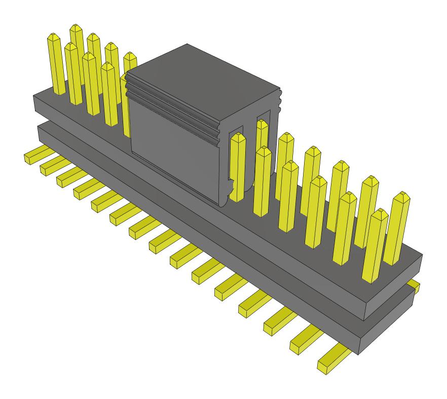 Samtec Fw-15-03-G-D-118-120-P-Fr Stacking Connector, Hdr, 30Pos, 2Row, 1.27mm