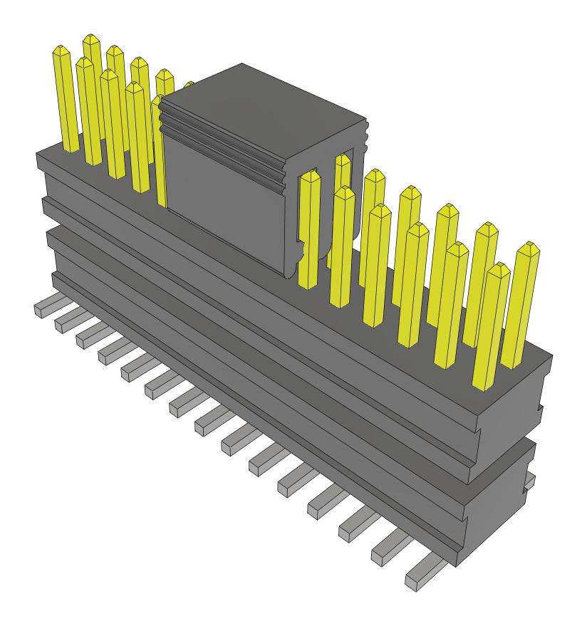 Samtec Fw-15-03-L-D-246-154-P-Fr Stacking Connector, Hdr, 30Pos, 2Row, 1.27mm