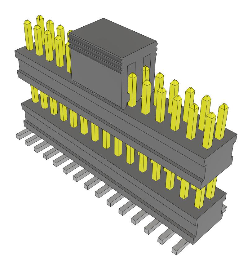 Samtec Fw-15-05-F-D-320-100-P-Fr Stacking Connector, Hdr, 30Pos, 2Row, 1.27mm