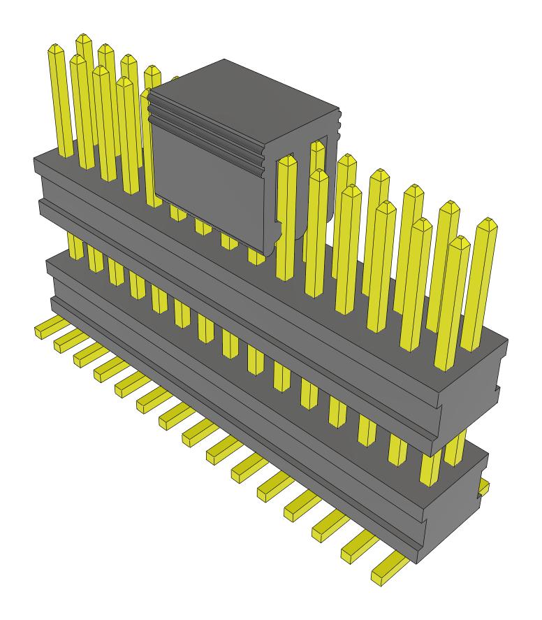 Samtec Fw-15-05-G-D-300-175-A-P-Fr Stacking Connector, Hdr, 30Pos, 2Row, 1.27mm