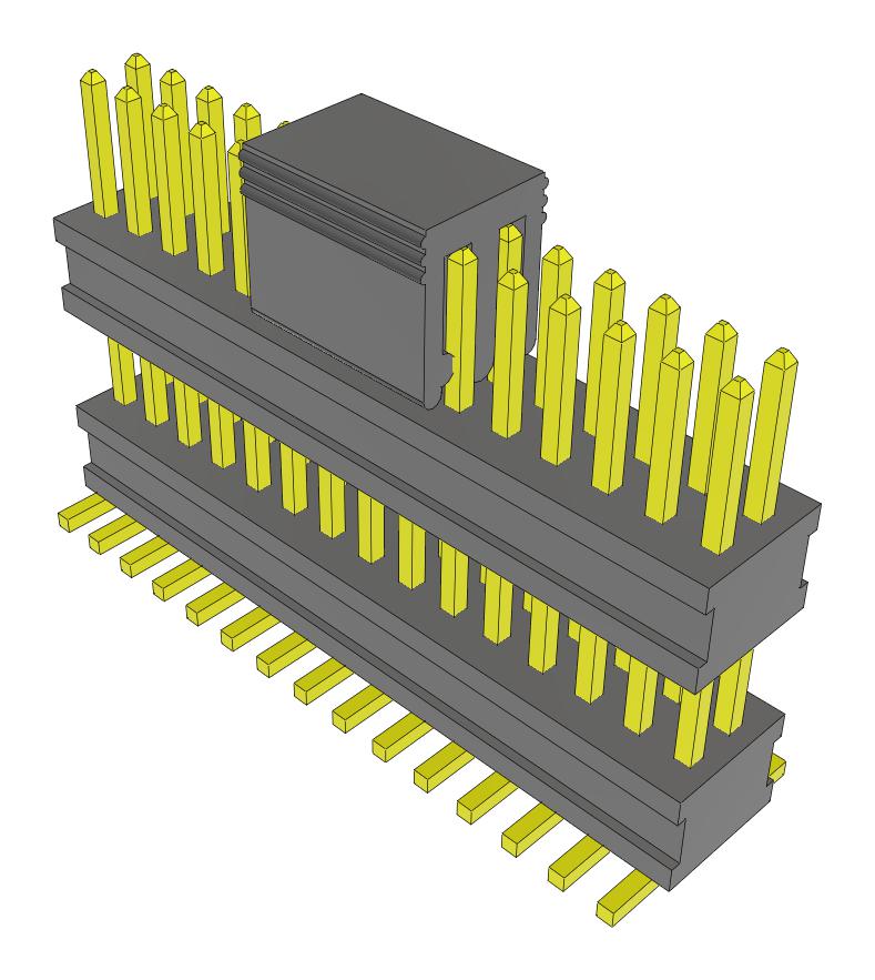 Samtec Fw-15-05-G-D-325-140-A-P-Fr Stacking Connector, Hdr, 30Pos, 2Row, 1.27mm