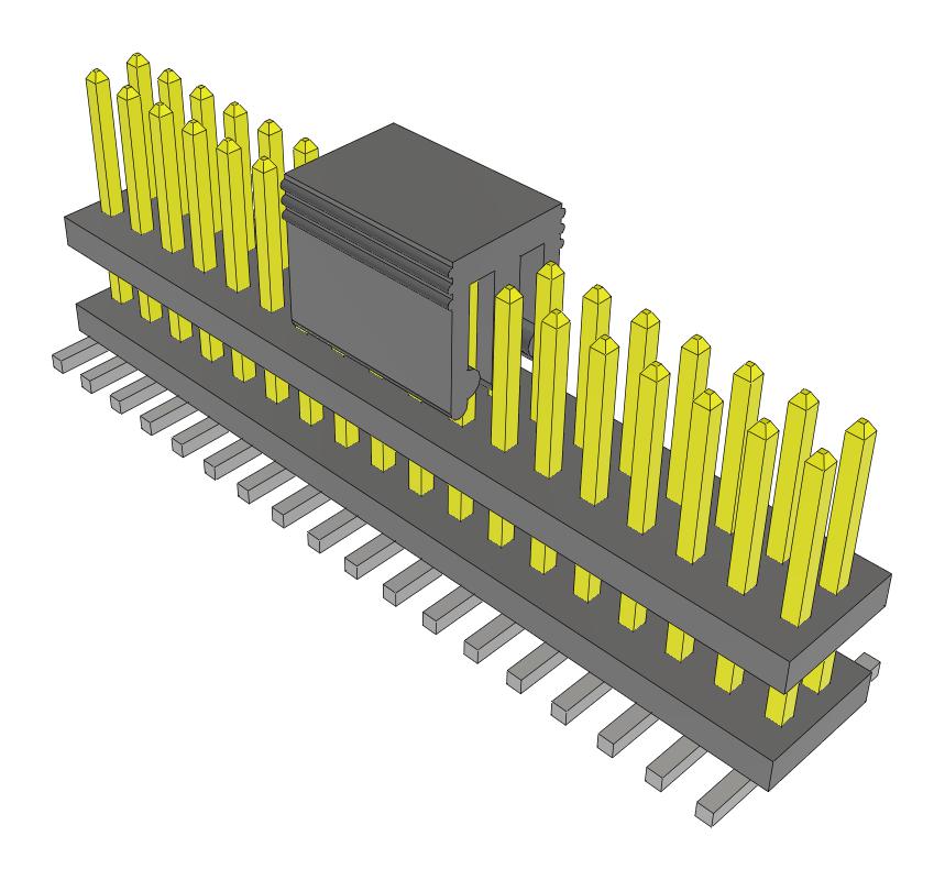 Samtec Fw-18-03-F-D-157-159-P-Fr Stacking Connector, Hdr, 36Pos, 2Row, 1.27mm