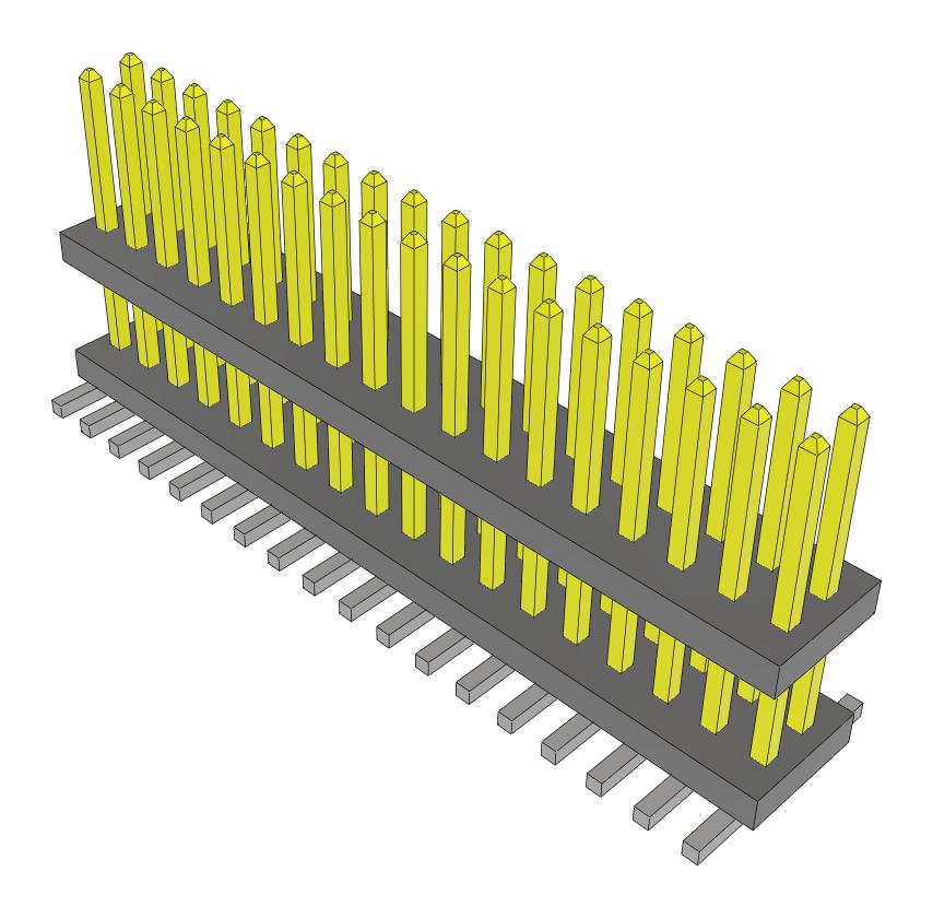 Samtec Fw-18-03-F-D-196-177-Fr Stacking Connector, Hdr, 36Pos, 2Row, 1.27mm