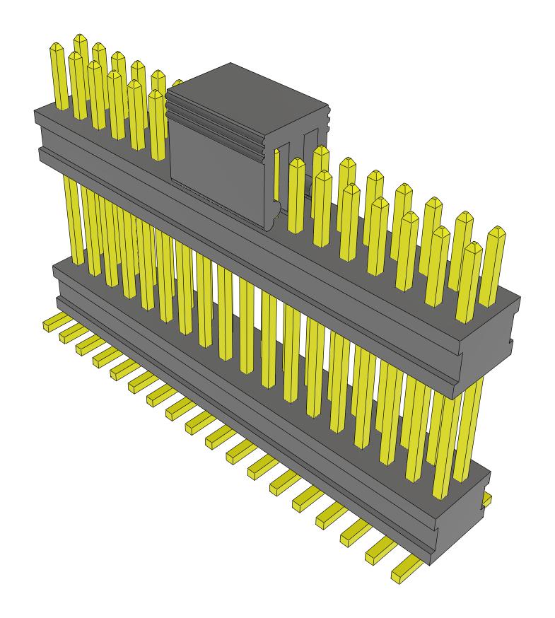 Samtec Fw-18-05-H-D-440-118-A-P-Fr Stacking Connector, Hdr, 36Pos, 2Row, 1.27mm