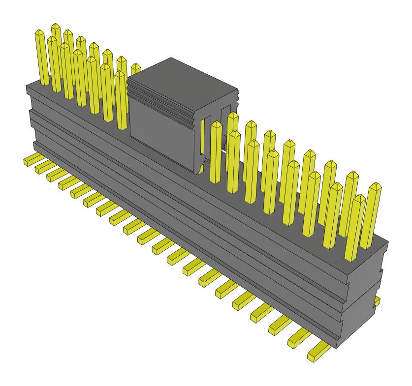 Samtec Fw-20-03-G-D-215-150-A-P-Fr Stacking Connector, Hdr, 40Pos, 2Row, 1.27mm