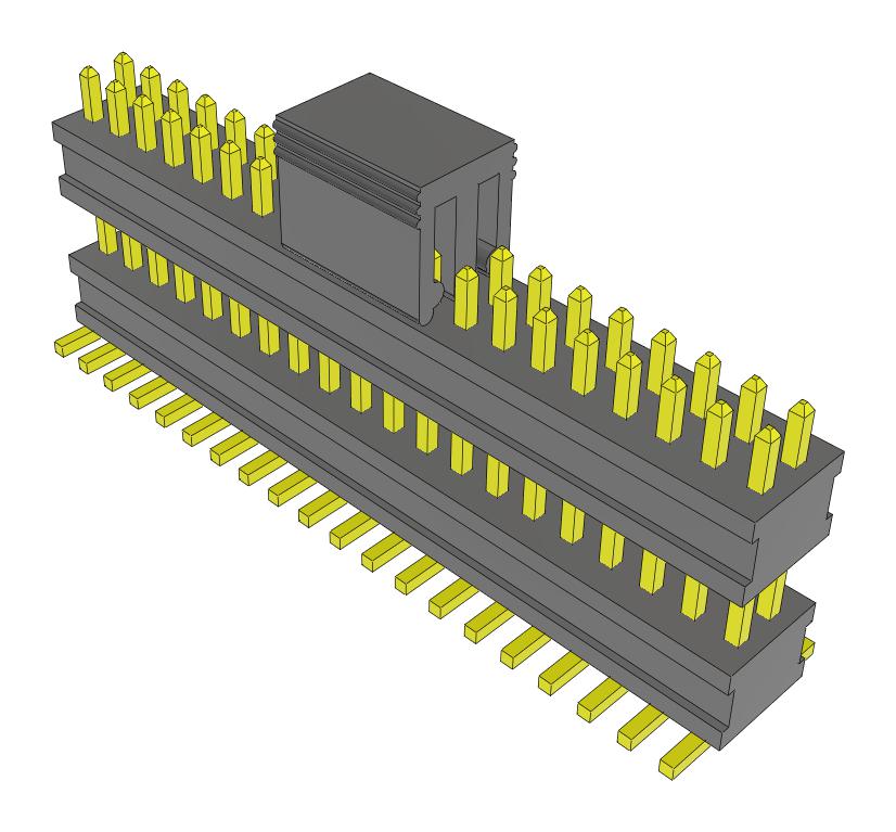 Samtec Fw-20-03-G-D-300-065-A-P-Fr Stacking Connector, Hdr, 40Pos, 2Row, 1.27mm