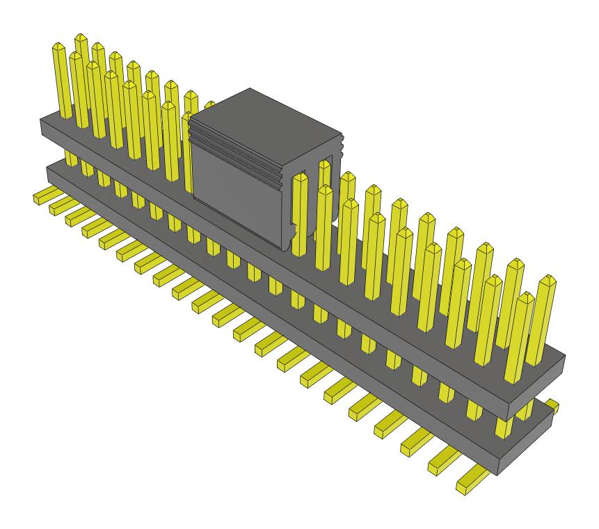 Samtec Fw-21-03-G-D-156-150-P-Fr Stacking Connector, Hdr, 42Pos, 2Row, 1.27mm