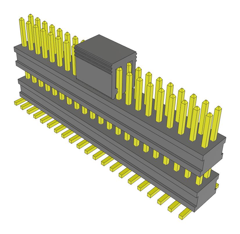 Samtec Fw-21-05-G-D-290-140-A-P-Fr Stacking Connector, Hdr, 42Pos, 2Row, 1.27mm