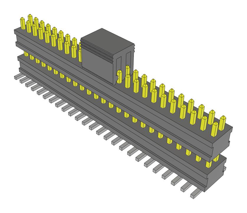 Samtec Fw-25-03-L-D-281-065-A-P-Fr Stacking Connector, Hdr, 50Pos, 2Row, 1.27mm