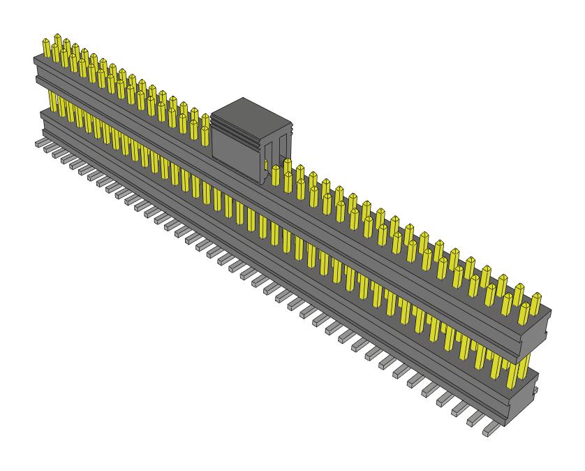 Samtec Fw-40-03-F-D-335-065-A-P-Fr Stacking Connector, Hdr, 80Pos, 2Row, 1.27mm