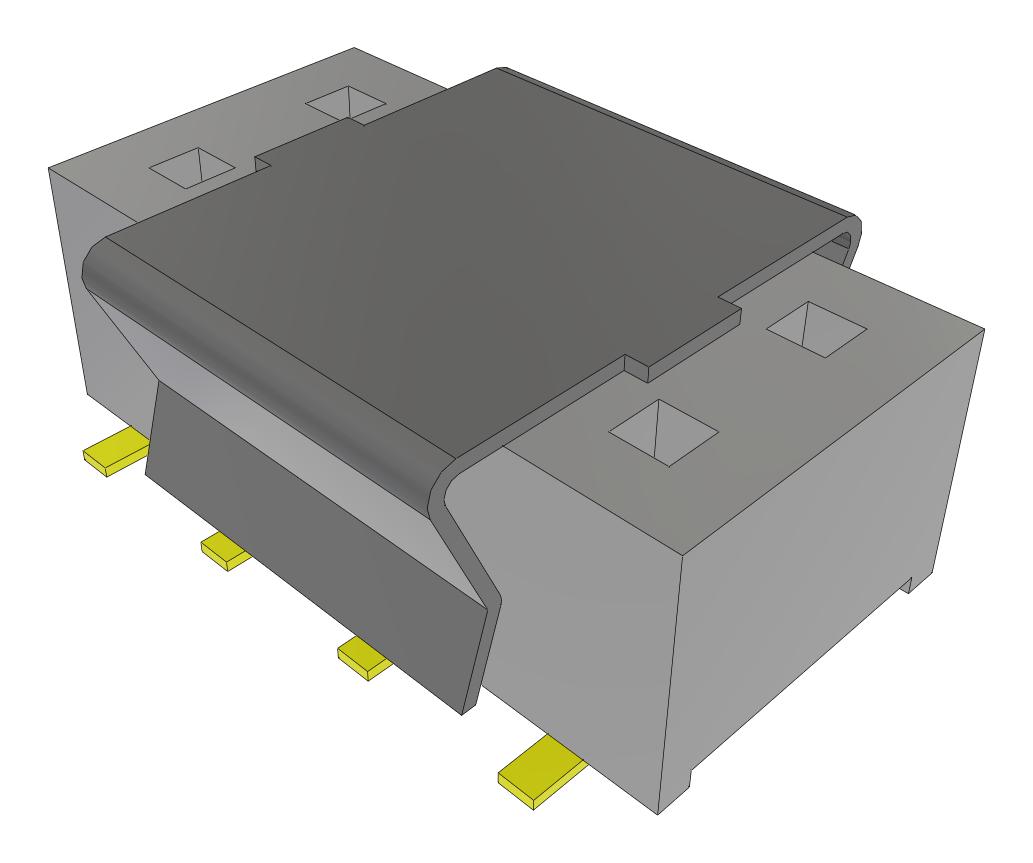 Samtec Hle-104-02-G-Dv-P-Fr Connector, Rcpt, 8Pos, 2Row, 2.54mm