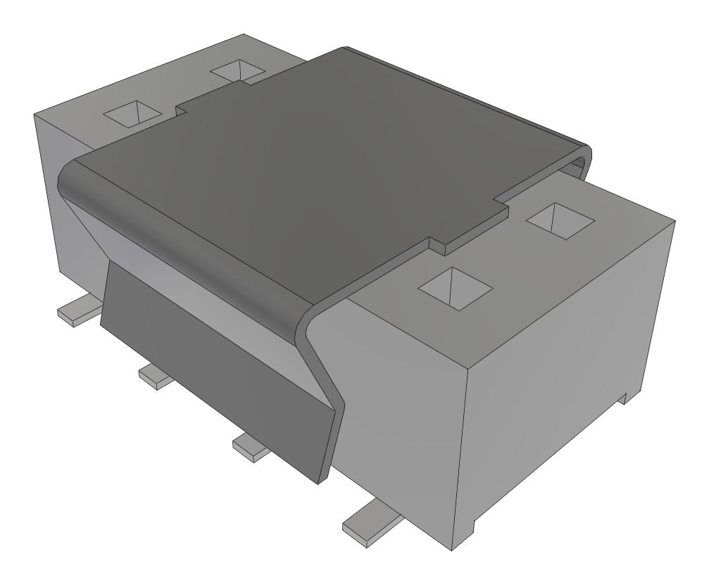 Samtec Hle-104-02-L-Dv-A-P-Fr Connector, Rcpt, 8Pos, 2Row, 2.54mm