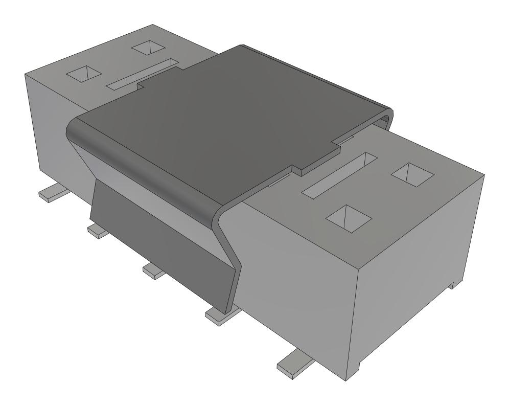 Samtec Hle-105-02-F-Dv-Be-A-P-Fr Connector, Rcpt, 10Pos, 2Row, 2.54mm