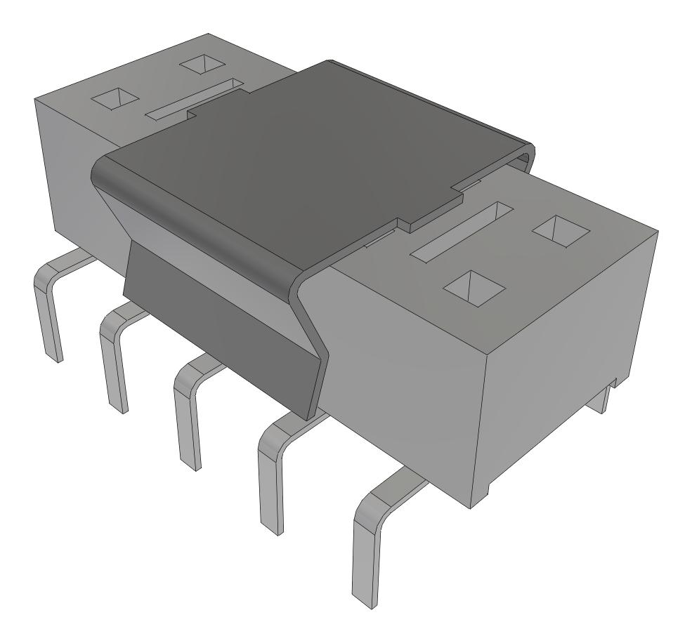 Samtec Hle-105-02-F-Dv-Pe-Be-P-Fr Connector, Rcpt, 10Pos, 2Row, 2.54mm