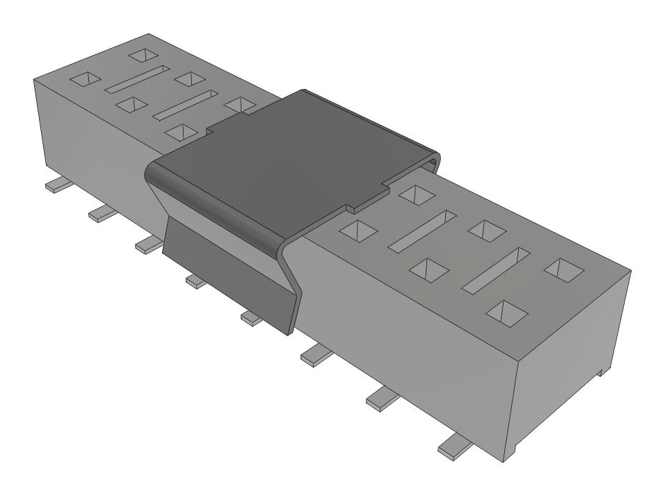 Samtec Hle-108-02-F-Dv-A-P-Fr Connector, Rcpt, 16Pos, 2Row, 2.54mm